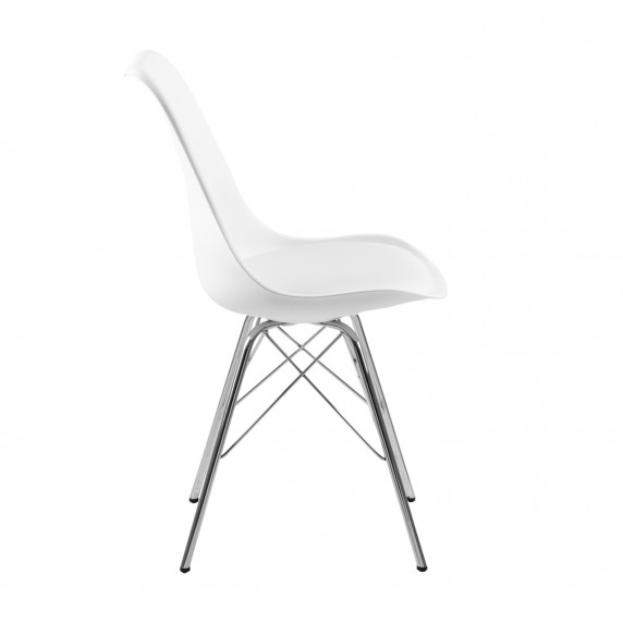 Set scaune - 4 bucăți - alb - AGA MR2040W