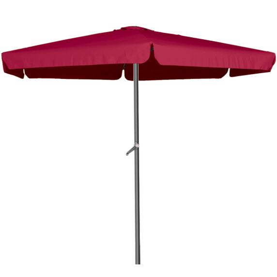 Umbrelă soare - 400 cm - roșu burgund - LINDER EXCLUSIV MC2012BR