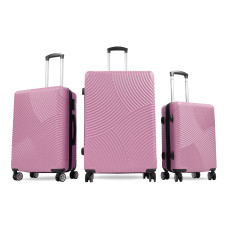 Set troler - Aga Travel MR4654 Pink - roz Preview