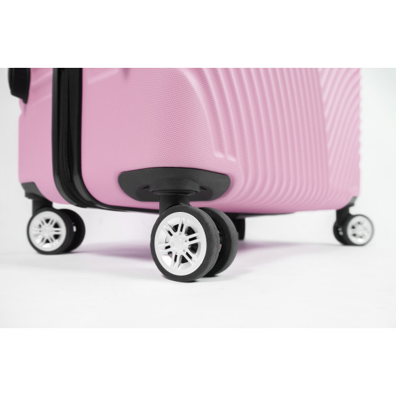 Set troler - Aga Travel MR4654 Pink - roz