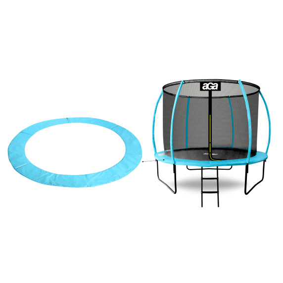 Capac pentru arcuri de trambulină cu diametrul de 180 cm - AGA SPORT EXCLUSIV MRPU1506SC-LB - albastru deschis
