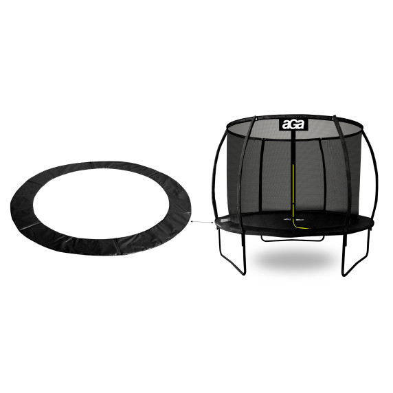 Capac pentru arcuri de trambulină cu diametrul de 250 cm - AGA SPORT EXCLUSIV MRPU1508SC - negru