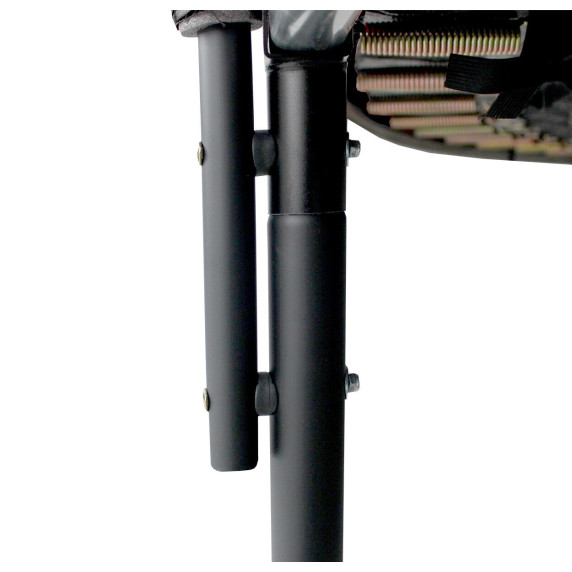 Trambulină cu diametrul de 430 cm, plasă de siguranță interioară și scară - Aga SPORT EXCLUSIVE MRPU1014BLACK - negru