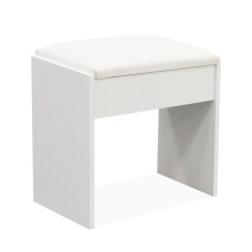  Scaun pentru masă de toaletă - Aga MRDT14 - Alb mat Preview
