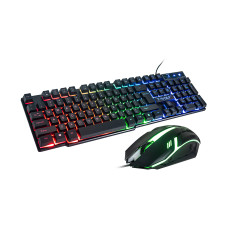 Tastatură gaming iluminată + mouse - AGA MR1567 Preview