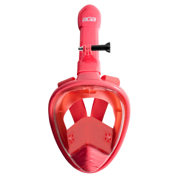 Mască de snorkeling - mărime XS - AGA DS1111PI - roșu