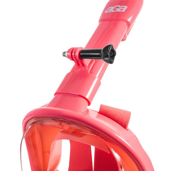 Mască de snorkeling - mărime XS - AGA DS1111PI - roșu