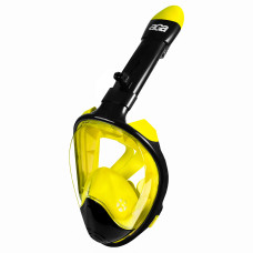 Mască de snorkeling S/M - AGA DS1121BL-YL - Negru/Galben Preview