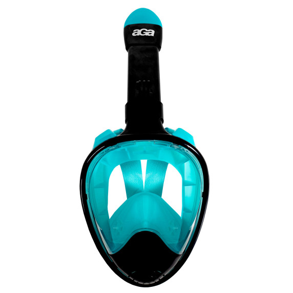 Mască de snorkeling  S/M - AGA DS1121BL-GR - Negru/Albastru