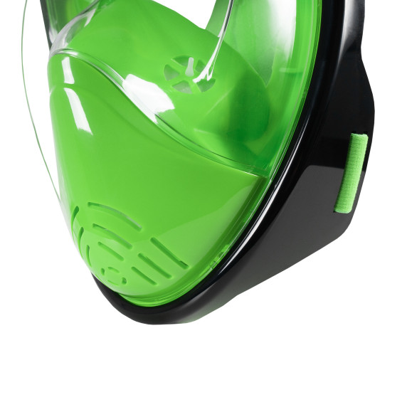 Mască de snorkeling  L/XL - AGA DS1113LGR - Negru/Verde