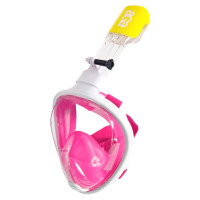 Mască de snorkeling - S/M - alb/roz - Snorkeling  DS1122WH-PI Aga 