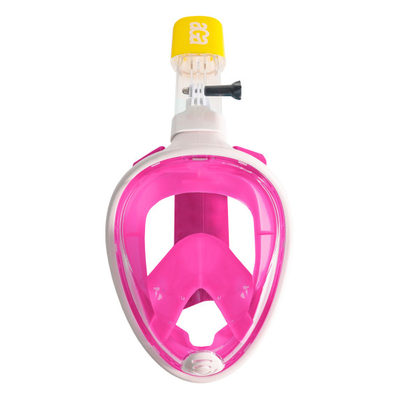 Mască de snorkeling - S/M - alb/roz - Snorkeling  DS1122WH-PI Aga