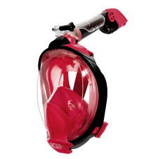 Mască de snorkeling Full Face - S/M - roșu - Snorkeling DS1132R 