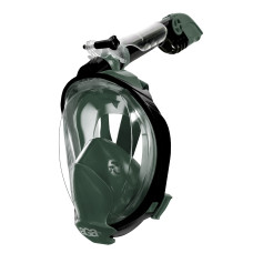 Mască de snorkeling Full Face - S/M - verde închis - Aga DS1132DG Snorkeling 