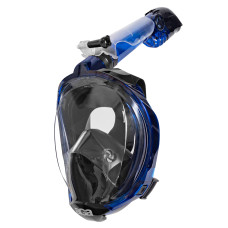 Mască de snorkeling Full Face - S/M - albastru închis - Aga Snorkeling  DS1132DBLU 