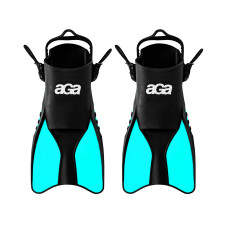 Labe înot - mărimea: 32-37 - negru/turcoaz - Aga DS1211GR Preview