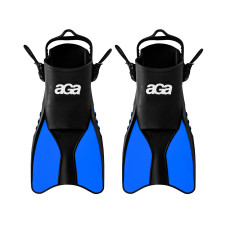 Labe înot - mărimea: 32-37 - negru/albastru - Aga DS1211BLU 