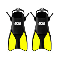 Labe înot - mărimea: 32-37 - negru/galben - Aga DS1211YL 