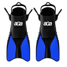 Labe înot - mărimea 38-42 - negru/albastru - AGA DS1212BLU Preview