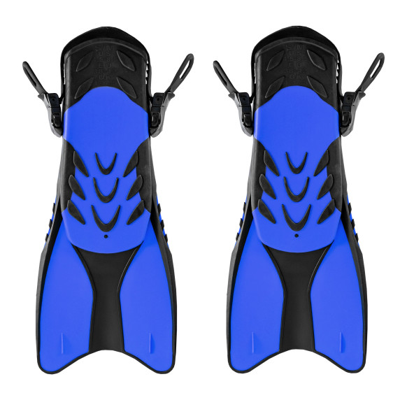 Labe înot - mărimea 38-42 - negru/albastru - AGA DS1212BLU