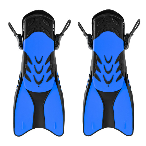 Labe înot - mărimea 42.5-47 - negru/albastru - AGA DS1213BLU