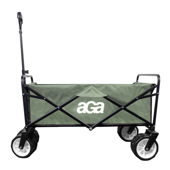 Cărucior pliabil pentru ștrand sau camping - AGA MR4611-khaki