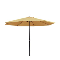 Umbrelă soare - 400 cm - maro - AGA Classic 