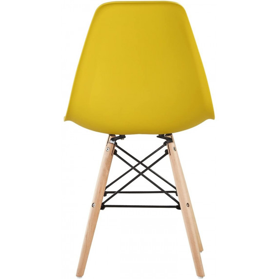 Set scaune - 4 bucăți - galben - AGA MRWCH-1Y