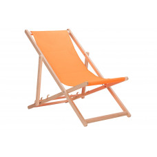 Șezlong plajă - portocaliu - Aga Preview