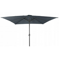 Umbrelă soare, model pătrat - gri închis - 250 cm - LINDER EXCLUSIV 
