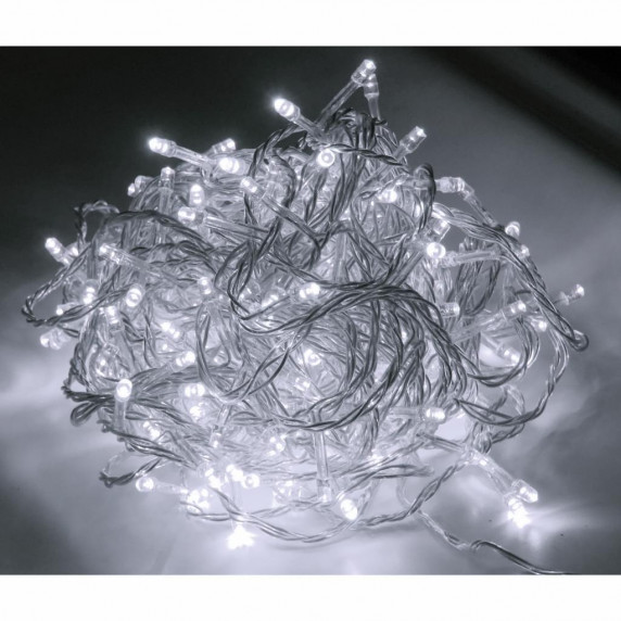 Luminițe Crăciun - 96 LED - Linder Exclusiv LK002I - alb rece