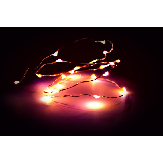 Luminițe de Crăciun - 20 LED - Linder Exclusiv LK109W - alb cald
