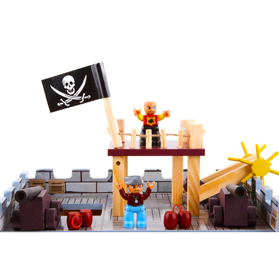 Set pirat din lemn - Aga4Kids 63284