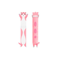 Pernă de pluș - 50 cm - pisică - Aga4Kids MR8152Pink - roz 