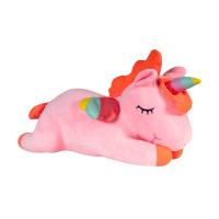 Pernă din pluș - unicorn - 50 cm Aga4Kids MR8155PINK - roz 