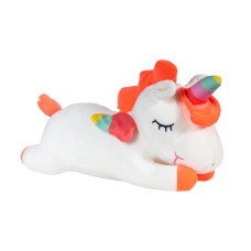 Pernă din pluș - unicorn - 50 cm Aga4Kids MR8155WHITE - alb Preview