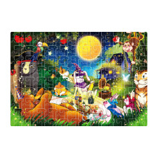 Puzzle pentru copii - Animale din pădure,  216 piese - Aga4Kids MR1463 Preview