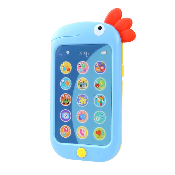 Telefon pentru copii  Aga4Kids MR1392-Blue - cocoș albastru