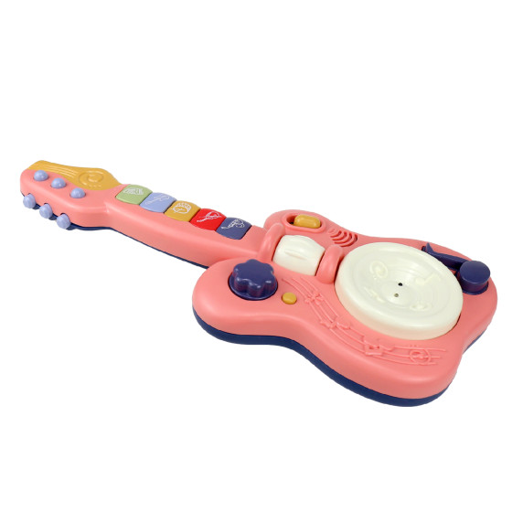 Chitară interactivă pentru copii - Aga4Kids MR1398-Pink - roz