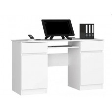 Birou cu sertare și suport tastatură - 11 CLP 6SZ  - alb Preview