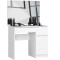 Masă de toaletă cu oglindă - dreapta -  P-2 / SL 900x600 - alb