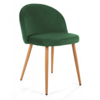 Set scaune stil scandinav - 4 bucăți - verde 