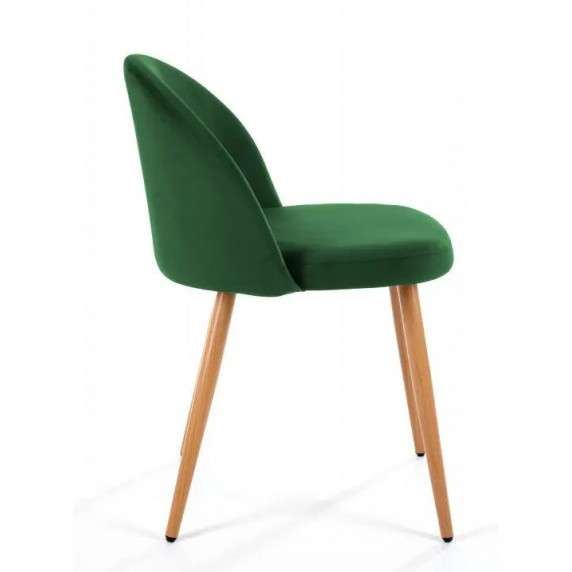 Set scaune stil scandinav - 4 bucăți - verde