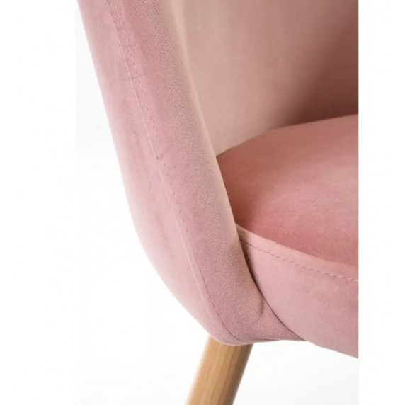 Set scaune stil scandinav - 4 bucăți - roz