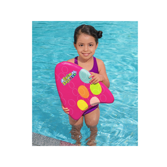 Plută înot pentru copii - 42 x 32 cm - BESTWAY 32155 - roz