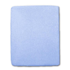Cearșaf de pat cu elastic - albastru - 120x60 cm - NEW BABY Preview