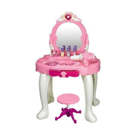 Măsuță de toaletă  cu scaun pentru copii - BABY MIX Sandra