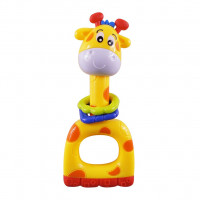 Jucărie bebe cu zornăitoare - Baby Mix - girafă 