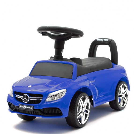 Mașină acționat cu picioarele - Mercedes Benz AMG C63 Coupe BABY MIX - albastru