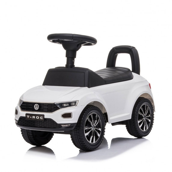 Mașină acționată cu picioarele - Volkswagen T-Roc - alb - Baby Mix